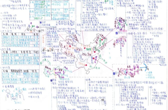 【筆記．攻略】國中的地理筆記