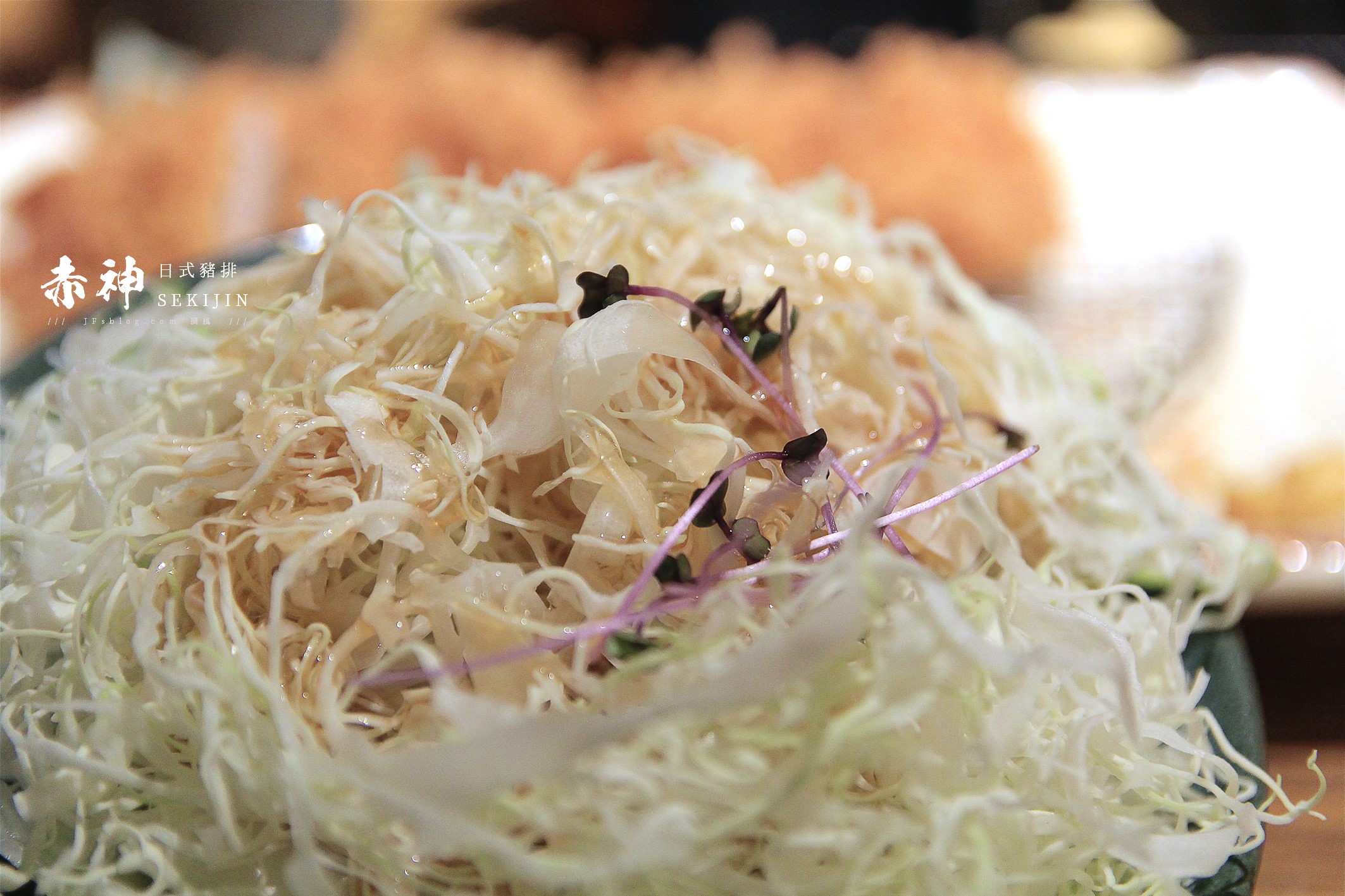 台北公館「赤神日式豬排」－一口咬下厚切豬排的軟嫩與酥脆