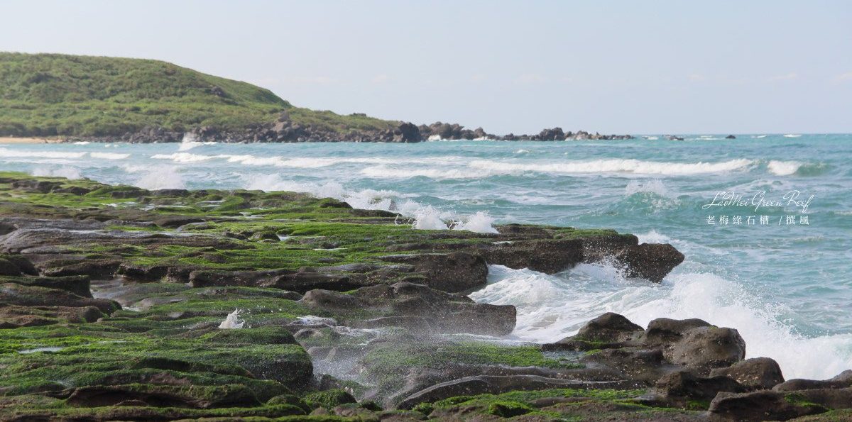 新北石門「2024老梅綠石槽」北海岸珍貴綠藻岩！風稜石風景區一日遊提案