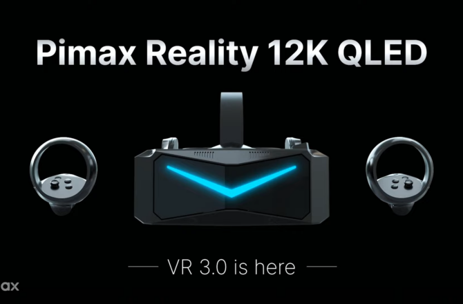 新品發布／Pimax Reality 12K QLED－小派12K旗艦VR敲開元宇宙大門