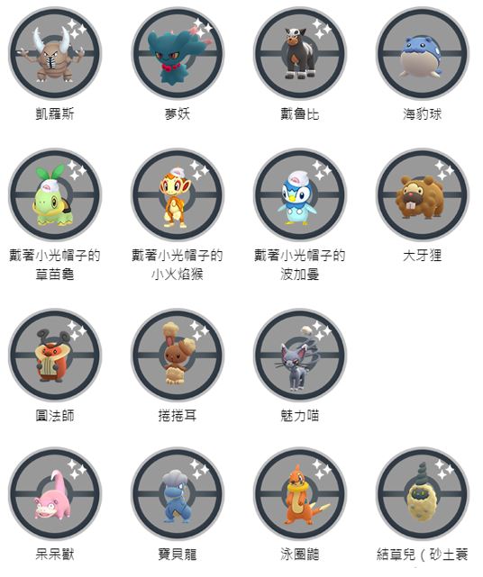 Pokemon GO／晶燦鑽石與明亮珍珠慶祝活動：孵蛋獎勵與收藏家挑戰