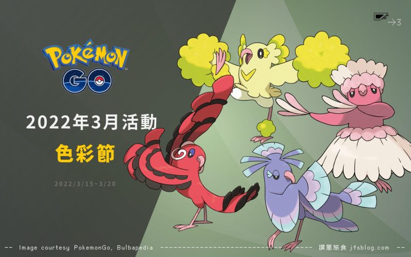 Pokemon GO／2022年3月活動整理