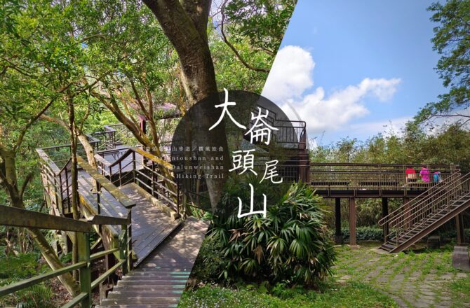 「大崙頭尾山親山步道」易走的小百岳森林步道，士林市郊快意健行