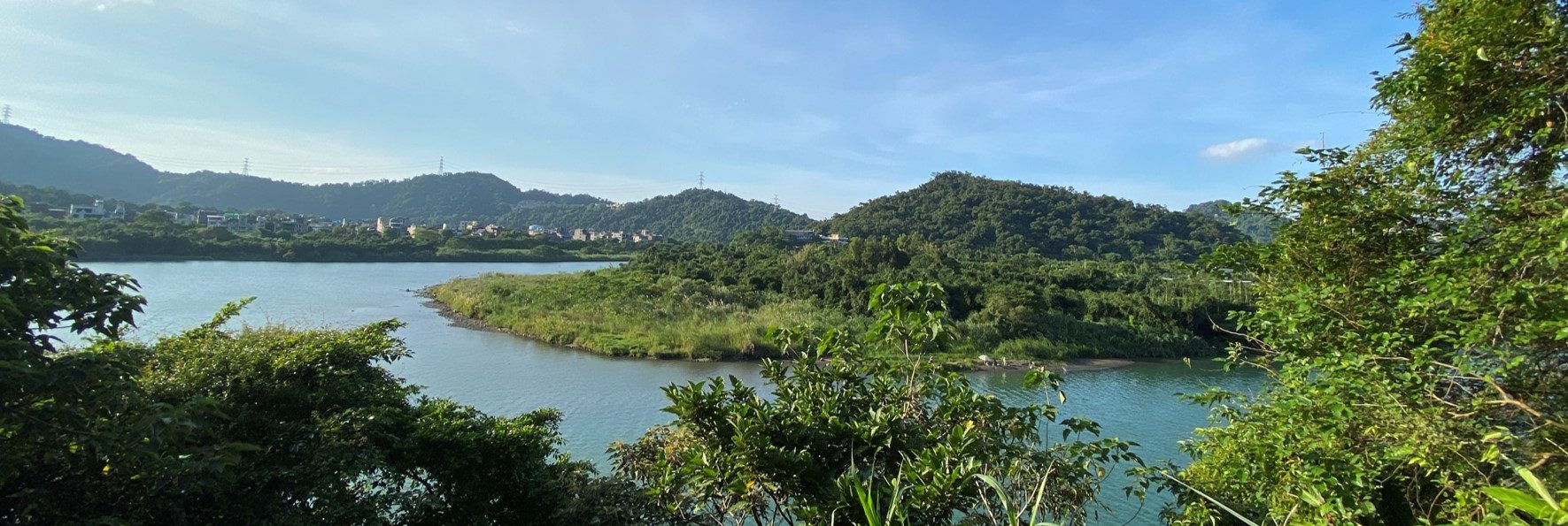 「新店小粗坑步道」心曠神怡的碧綠，新店溪畔散步