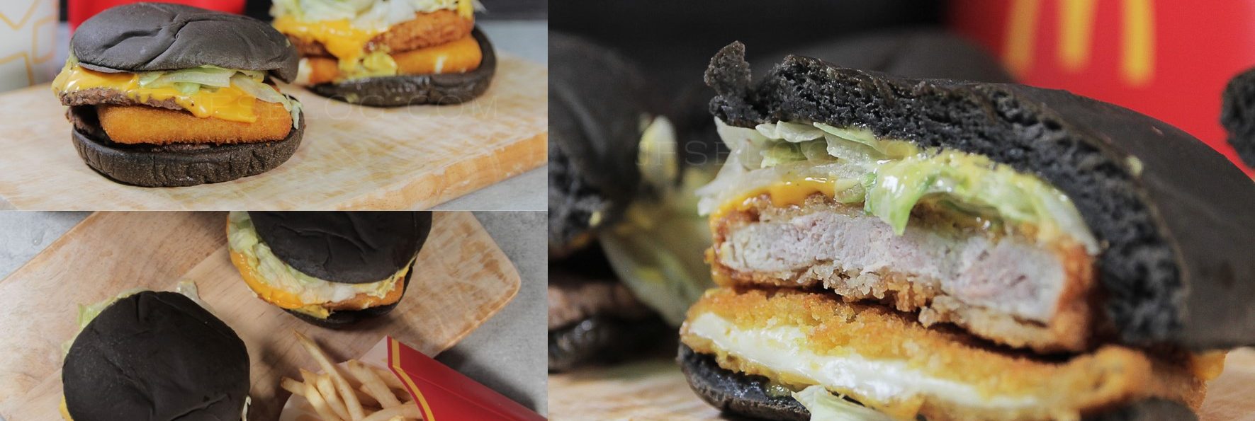 麥當勞「微牽絲起司排雙牛堡」暨「微牽絲起司排脆豬堡」