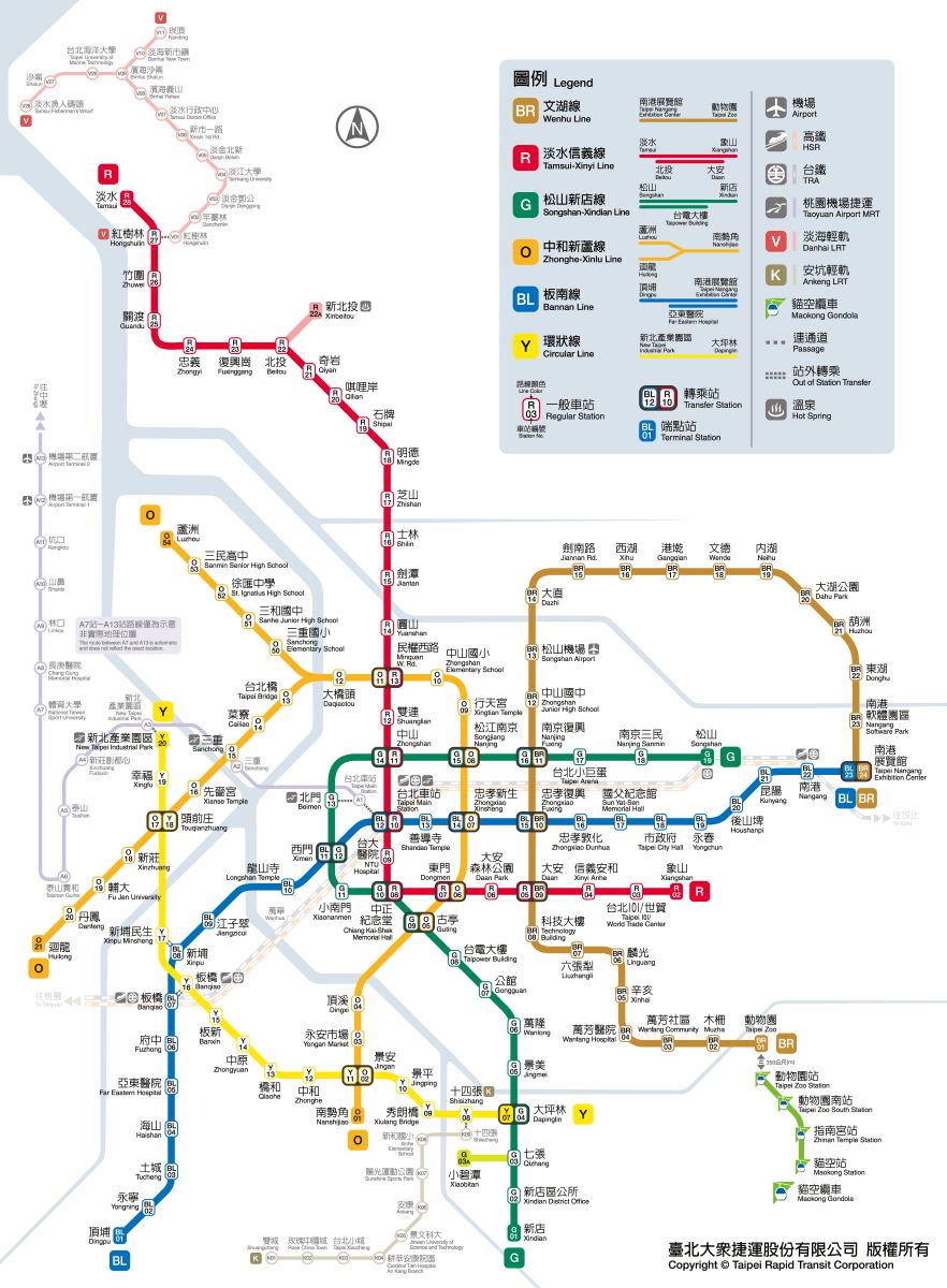 「台北捷運旅遊景點」6條捷運線、100+景點、一日遊規劃，捷運出站就玩！