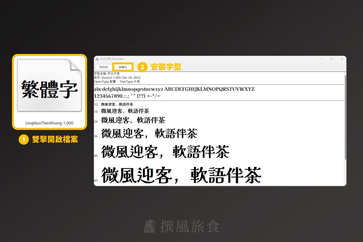 免費中文字型「宇文天穹」下載！開源可商用特色字型，源自星空和宇宙的想像設計