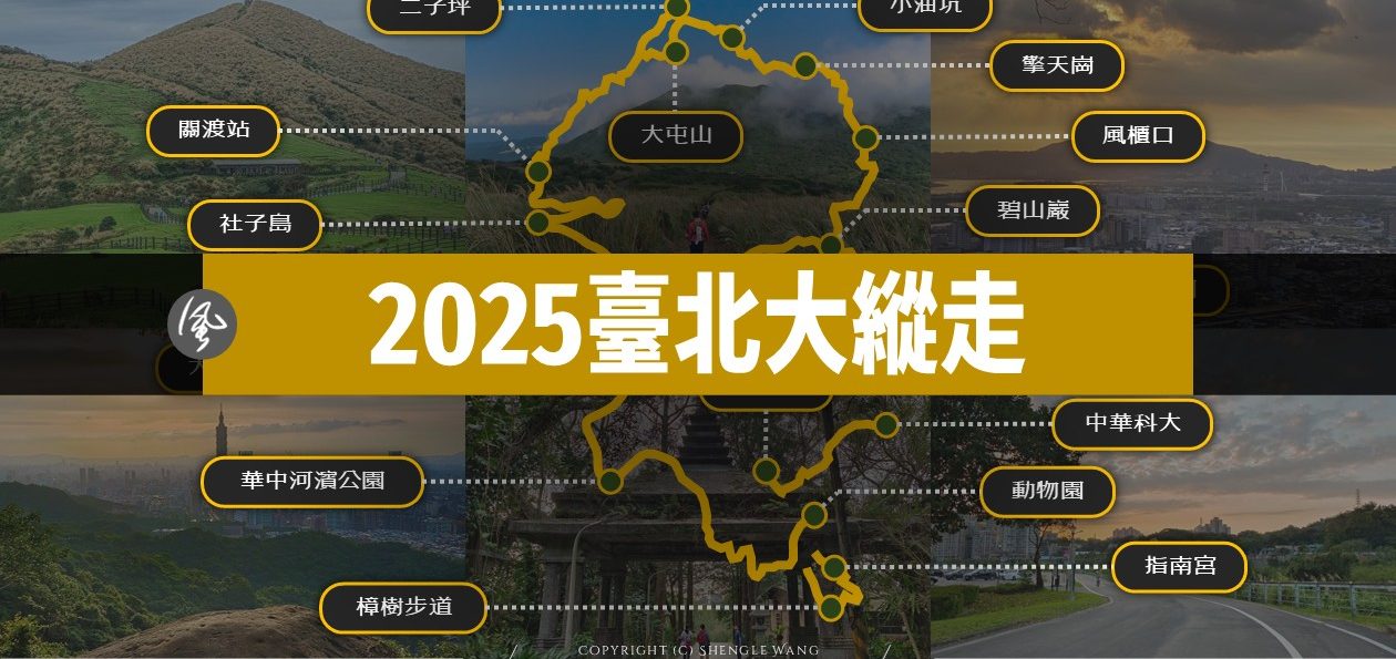 2025台北大縱走｜8條台北郊山步道任務！離線地圖、交通方式、APP使用方法、實走經驗分享