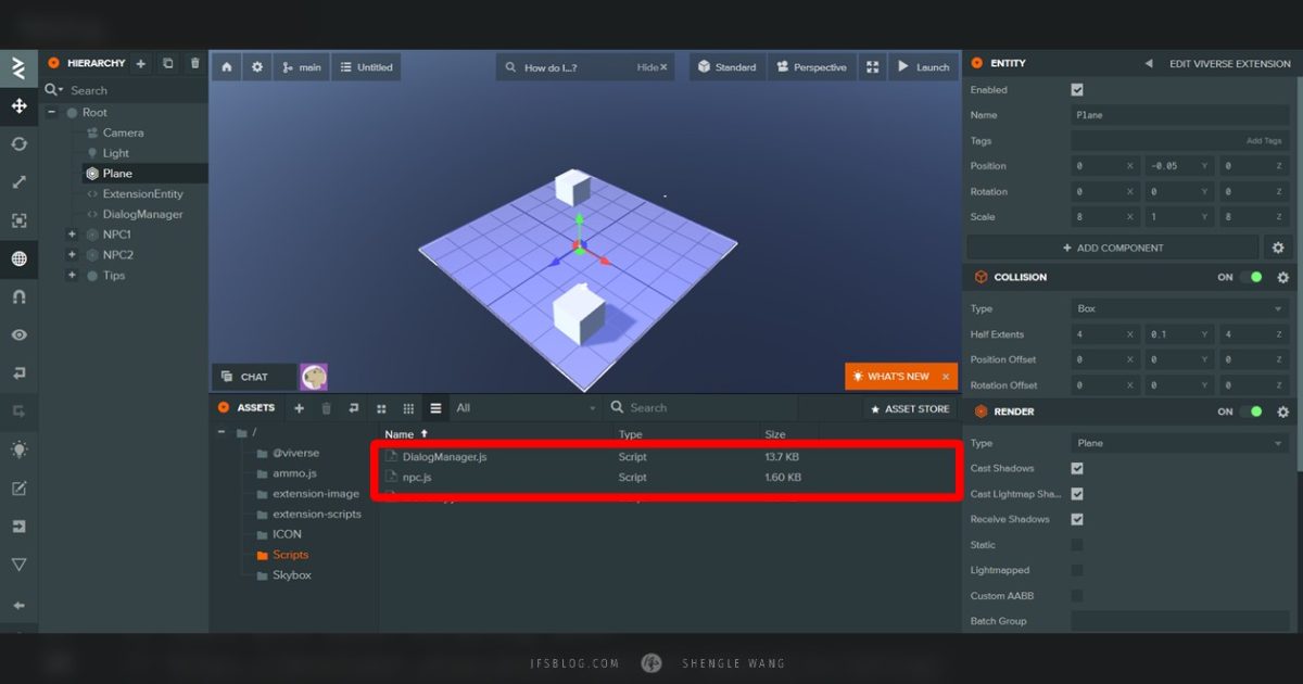 [PlayCanvas + VIVERSE] 一次性 NPC 對話框